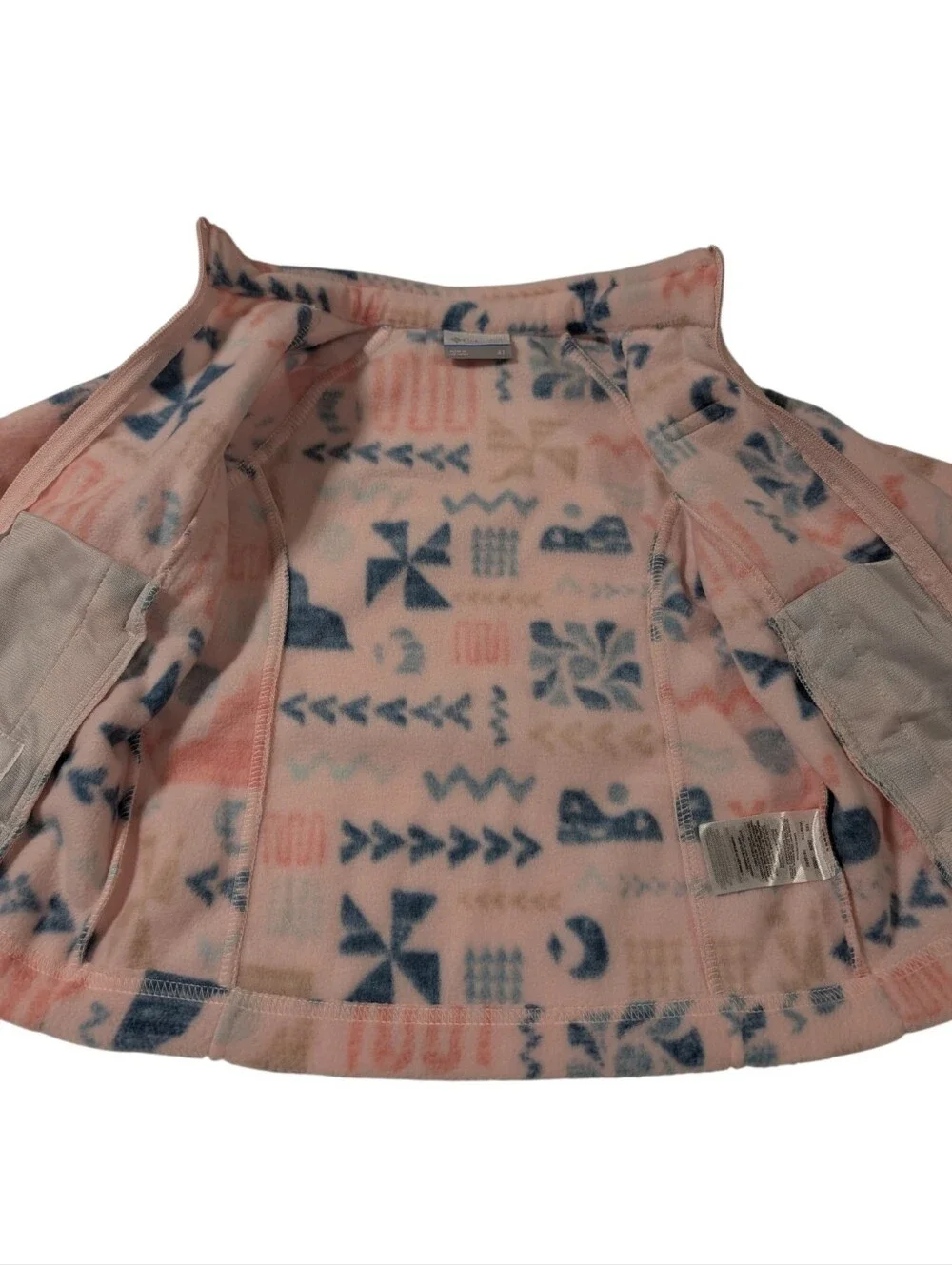 Columbia Benton Springs II PrInted Fleece Jacket Size 4T